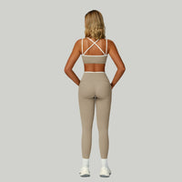 ALIN Stylish Classic Legging Set - Grey Olive