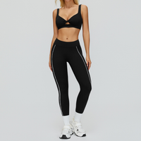 SARA Premium Stylish Activewear Set - Black