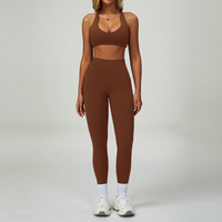 TINA Timeless Elegance Legging Set - Brown