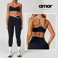 Aurora Stylish Skinny Legging Set - Black