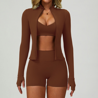 Σετ 3 τεμαχίων TINA Effortless Classic - Καφέ