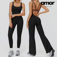 Butterfly-Back Premium Jumpsuit - Black