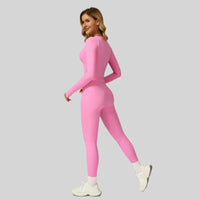 NEINEI Autumn Legging Set - Pink