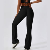 Premium Quality Flared Legging - Black