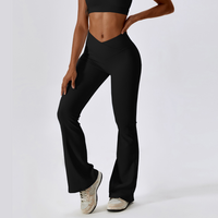 Premium Quality Flared Legging - Black