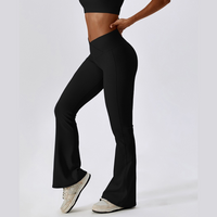 Premium Quality Flared Legging - Black