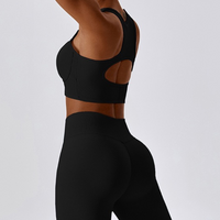 Strong Support Premium Crop Top - Black