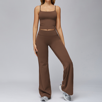 ANITA Essential Vest Top Legging Set - Coffee