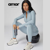 Elena Fall Winter Stylish Jumpsuit - Blue