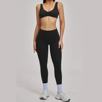 MARGO Sculpting Stylish Legging Set - Black