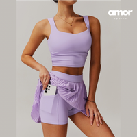 Victory Pleat Tennis Set - Lavender