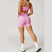 Aurora Comfy Short Set - Pink