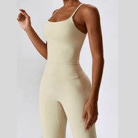 BETTY Γιλέκο με φαρδύ κολάν και τοπ - Κρεμ Λευκό