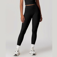 STELLA Double Layer Stylish Legging - Black