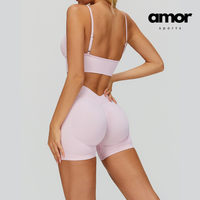 PowerSculpt Summer Short Set - Pink