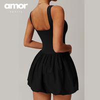 TINA Cutest One Piece Body Dress - Black