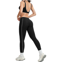 Active Luxe Stylish Legging Set - Black