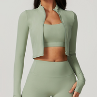 Cloud Soft Long-Sleeve JACKET - Green