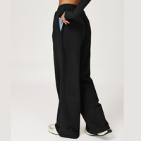 Daisy Winter Flared Lounge Set - Black