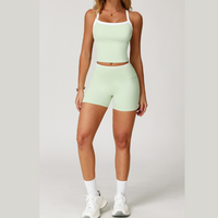 NINA Premium Stylish Short Set - Green