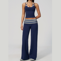 Evi Elegant Stylish Legging Set - Navy