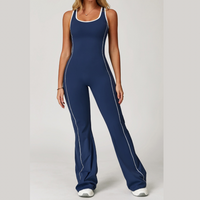 CLARA Premium Chic Jumpsuit - Navy