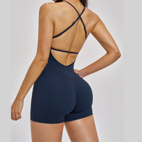 LANA Summer Classic Romper - Navy