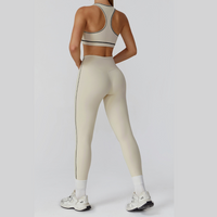 Bold Simplicity Legging Set - Beige