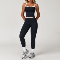 NINA Soft Stretchy Legging Set - Black