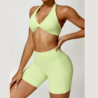 ANNE Summer Sexy Style Short Set - Green