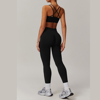 BreezeFit Seamless Legging Set - Black