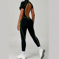 ENA Premium Jumpsuit- Black Yellow