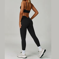 Sculpt & Slay Seamless Legging Set - Black