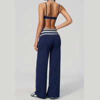 Evi Elegant Stylish Legging Set - Navy
