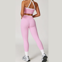 NINA Soft Stretchy Legging Set - Pink