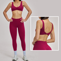 MARGO Sculpting Stylish Legging Set - Rose Bud