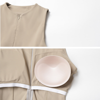 Celin Premium Tennis Dress - Sand