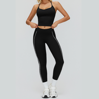 SARA Premium Stylish Activewear Set - Black