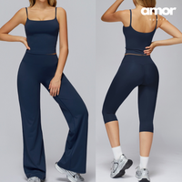 ANITA Essential Vest Top Legging Set - Navy