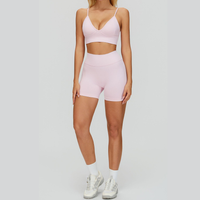 PowerSculpt Summer Short Set - Pink