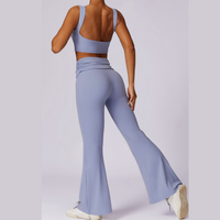 Completo elegante con top e slip svasati quadrati - Blue Bell