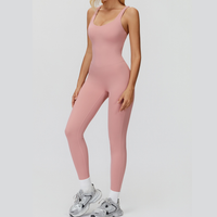 Butterfly-Back Premium Jumpsuit - Pink
