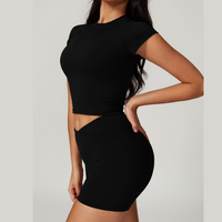 Σετ Sustainable Short Sleeve Short - Μαύρο