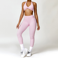 ANNE Sexy Comfy Legging Set - Pink