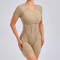 ANNA Scrunched Romper - Sandy