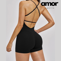 LANA Summer Classic Romper - Black