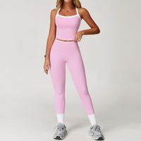 NINA Soft Stretchy Legging Set - Pink