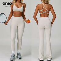 Koralina Ultra Soft Legging Set - Cream White