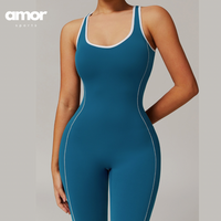 CLARA Premium Chic Jumpsuit - Blue