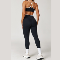 Aurora Stylish Skinny Legging Set - Black